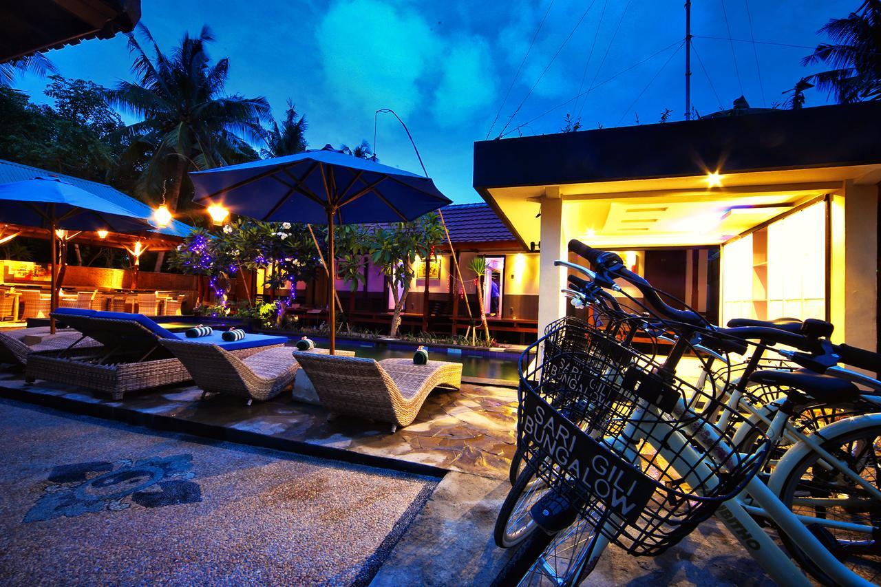 Sari Gili Bungalow Gili Air Dış mekan fotoğraf